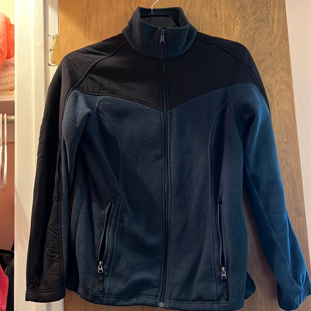 Teal/dark blue Columbia women’s jacket